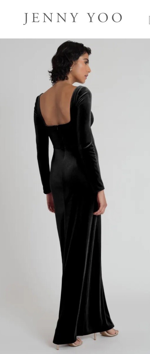 velvet bridesmaid dresses jenny yoo Jenny Yoo Bridesmaid Dress Mara Olive