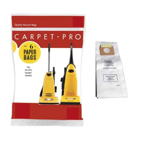 Carpet Pro Vacuum Cleaner Bags, CPU Commercial Vacuum Bags Part 06.153
