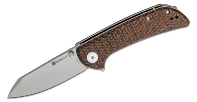 Messer Sencut Fritch Brown Klingenstahl 9Cr18MoV Griff Micarta IKBS S220143