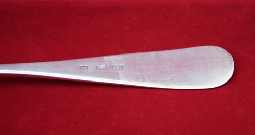 Sterling Shell Leaf 8 1/2" Tablespoon (Serving) 13t CH Maker (1856) 55g - Picture 10 of 16