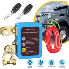 Battery Disconnect Switch Remote Control Anti Theft Kill Switch for Car Truck RV