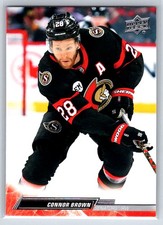 2022 Upper Deck #126 Connor Brown Ottawa Senators