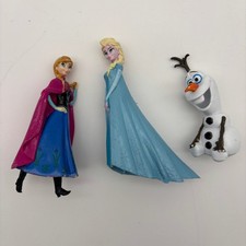 SwimWays Disney Frozen Anna Elsa Olaf PVC Figures 3-4 Inch Dive Bath Pool Toys