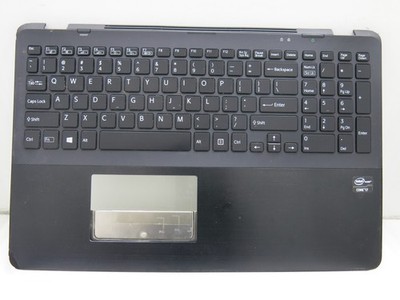 Genuine Sony VAIO SVF15a Palmrest Top Case with Keyboard Black 3XGD6PHN080 OEM