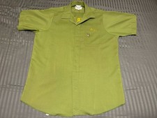RARE Vintage 50s 60s King Louie Bowling Shirt  SUPER BOWL GUY  Green Medium Long