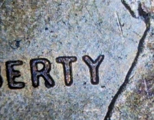 2013 1c Shield Cent Doubled Die Obverse Error DDO Variety Die Chip & Scratch