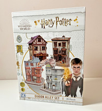 Harry Potter Rompecabezas 3D Callejón Diagonal Set Construir 4 Rompecabezas Sin Pegamento y Tijera