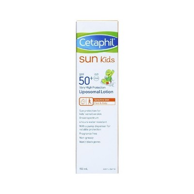 Cetaphil Sun SPF 50+ Kids Lotion Liposomol Sunscreen Lotion 150mL