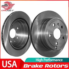 Rear Brake Rotors Set For Chevrolet Equinox GMC Terrain 2010-2017