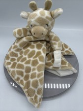2016 Carter's Plush Giraffe Pacifier Holder Security Blanket Lovey Soft Toy