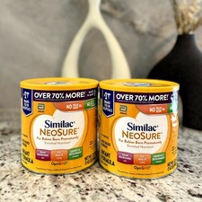 2 CANs-Similac NeoSure Formula for Babies Born Prematurely 22.8oz NEW-FREE SHIP