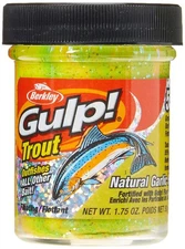 Berkley Gulp Trout Dough Rainbow Candy Fishing Bait 55% More Catch Rate