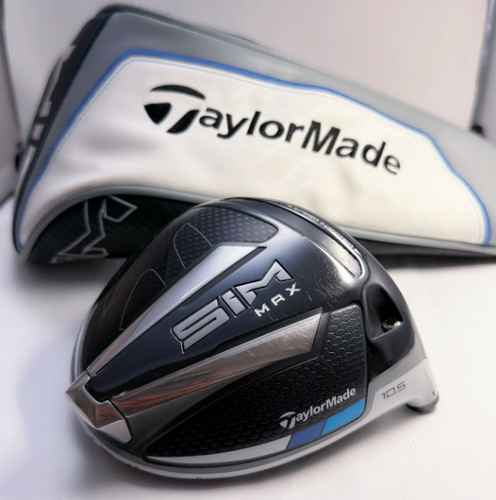 TaylorMade SIM MAX Driver Head 10.5 Degree with Head Cover Japan Model - Picture 8 of 10