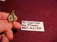 #411 - Times Carriage Quartz Watch, New Battery Installed 10/1/26
