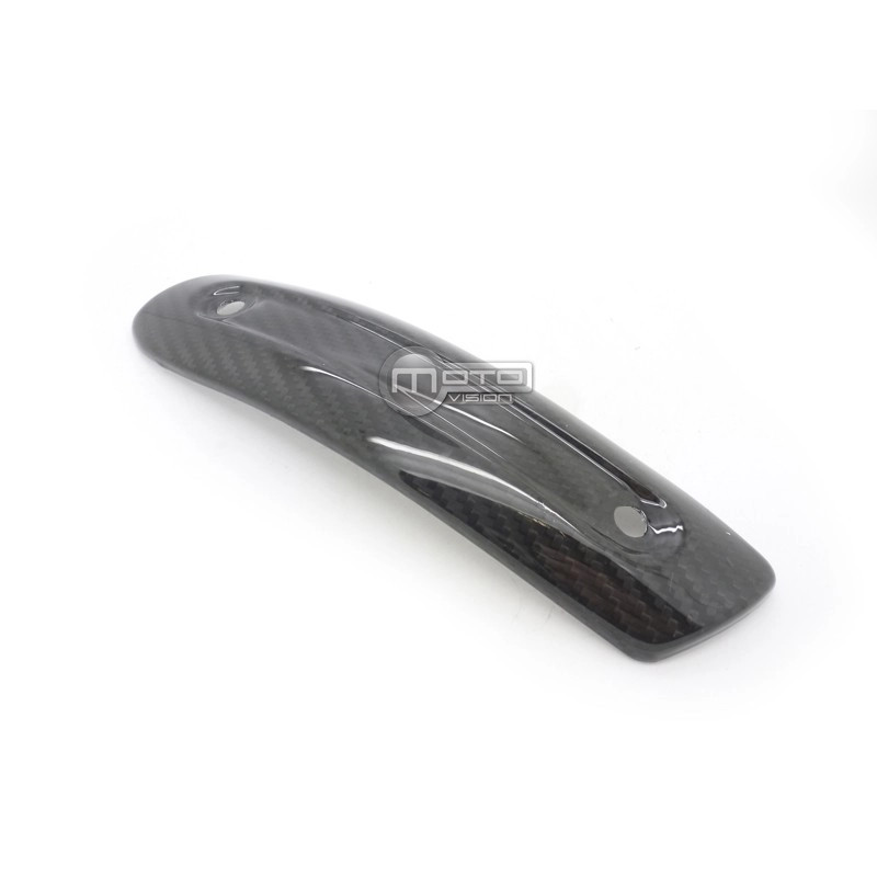Cache échappement carbone Ducati Scrambler brillant thermorésistant - 2
