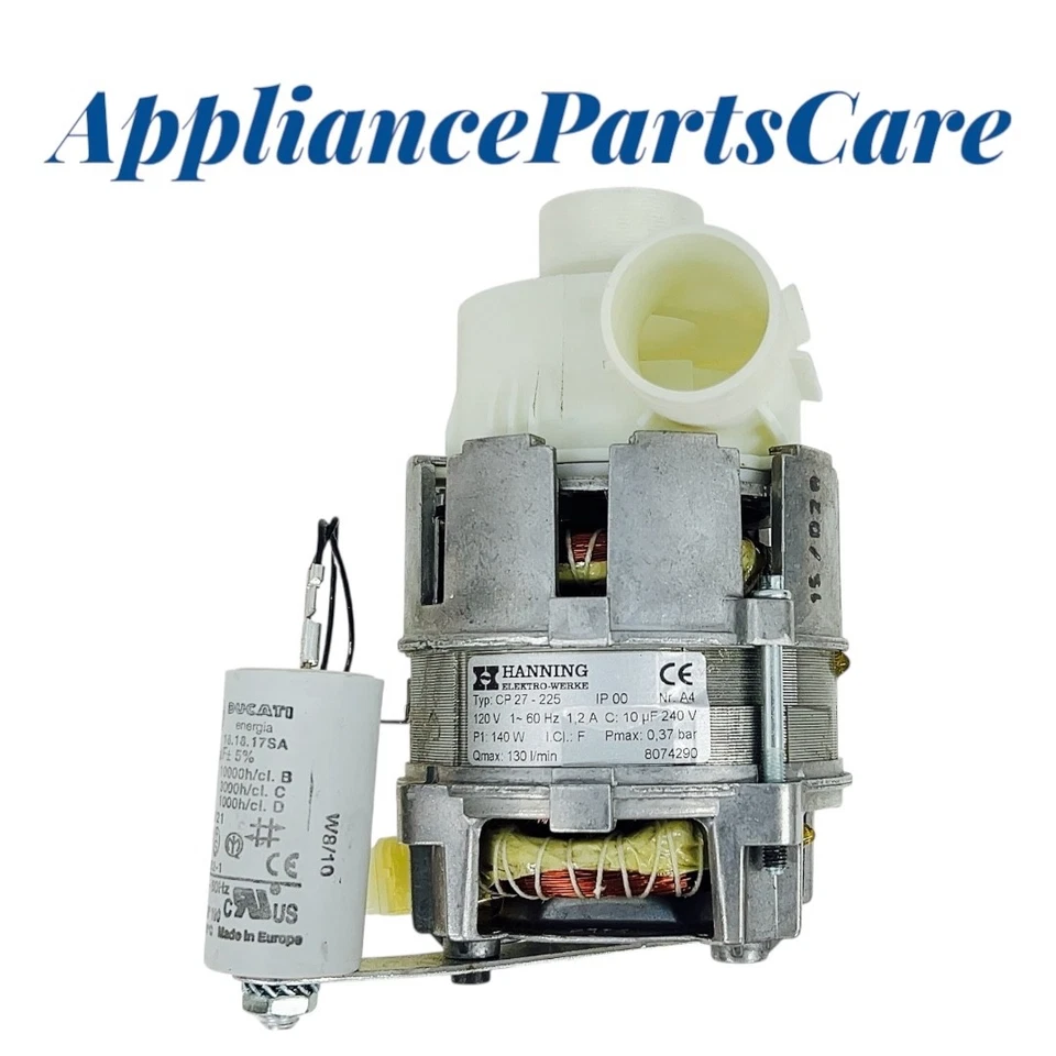 Motor bomba de circulación para lavavajillas Viking 8801312 Foto 3 de 3