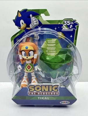 Jakks Pacific TIKAL Master Emerald 35th Anniversary Sonic The Hedgehog Figure