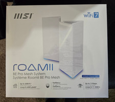 NEW SEALED MSI Roamii BE Pro Mesh WiFi 7 MRBE110 - 2 Pack  SHIPS IN 1 DAY FREE  