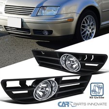 Fits 1999-2005 Vw Jetta Bora Mk4 Clear Fog Lights Bumper Driving Lampsswitch Fits 1999-2005 Vw Jetta Bora Mk4 Clear Fog Lights Bumper Driving Lampsswitch
