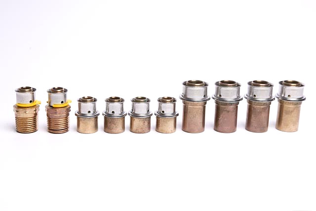 Viega PureFlow Press PEX to Copper Adapter Fitting Assortment F877 Lot of 10