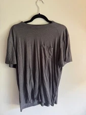 Duck Camp Premium Outdoor Goods T-Shirt Pocket Tee Black Bamboo Mens Large #D1