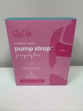 La Vie Sealed Box Pump Strap Hands Free Pumping Bra Strap - One Size Black G5-15