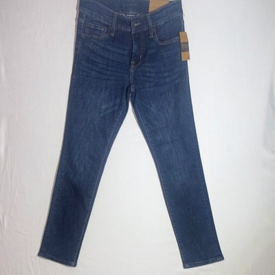 Aéropostale Girls Mid Rise Skinny Jeans Blue Dark Wash Denim Size 6R