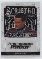 2024 Leaf Metal Pop Century Scripted 1/1 Mark Metcalf #SC-MM1 s5q
