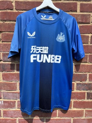 Castore Newcastle United blau Fußball Oberteil Shirt Herren Large