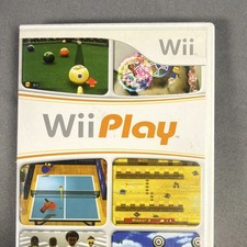 Nintendo Wii Play Original Game Case and Cover Art for Nintendo Wii