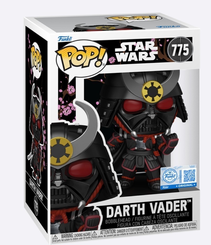 Star Wars Impressions Pop Darth Vader Samurai Funko
