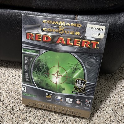 Command & Conquer: Red Alert CD-ROM Classics (PC, 2000) Brand New Sealed