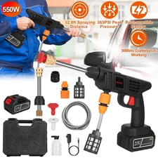 Cordless Pressure Washer Portable Electric Power Washer High Pressure Spray