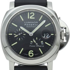 PANERAI Luminor Power Reserve Acciaio 44mm PAM01090 Stainless Steel / Rubber...