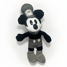 2000 Disneyland Steamboat Willie Mickey Mouse Plush Bean Bag 10  Millennium