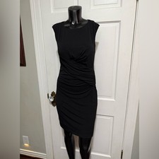 Size 2 Banana Republic Black Sleeveless Womens Dress