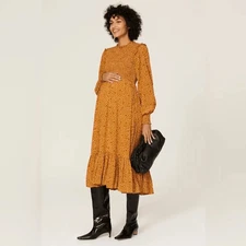 Hatch Lana Dress Yellow/Gold