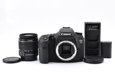  MINT Canon EOS 7D Digital SLR Camera EF-S 18-55mm F3.5-5.6 IS II Lens Japan