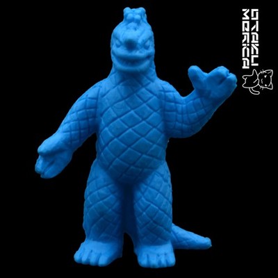 Plex Marukoshi Zambolar (Blue) - VIntage Ultraman Kaiju Keshigomu 2in