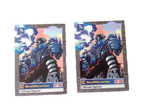 Skullmeramon Card 2X UPPER DECK ANIMATED SERIES 2 DIGIMON TRADING CARD SKULLMERAMON #20 ...
