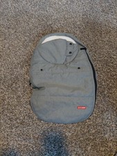 Skip Hop Stroll  Go Car Seat Cover Waterproof Outer Shell - Heather Grey