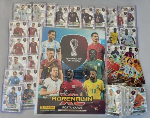 Cards World Cup 2022 – Limited Edition Messi, Varane, Mbappe, Otamendi, Godin