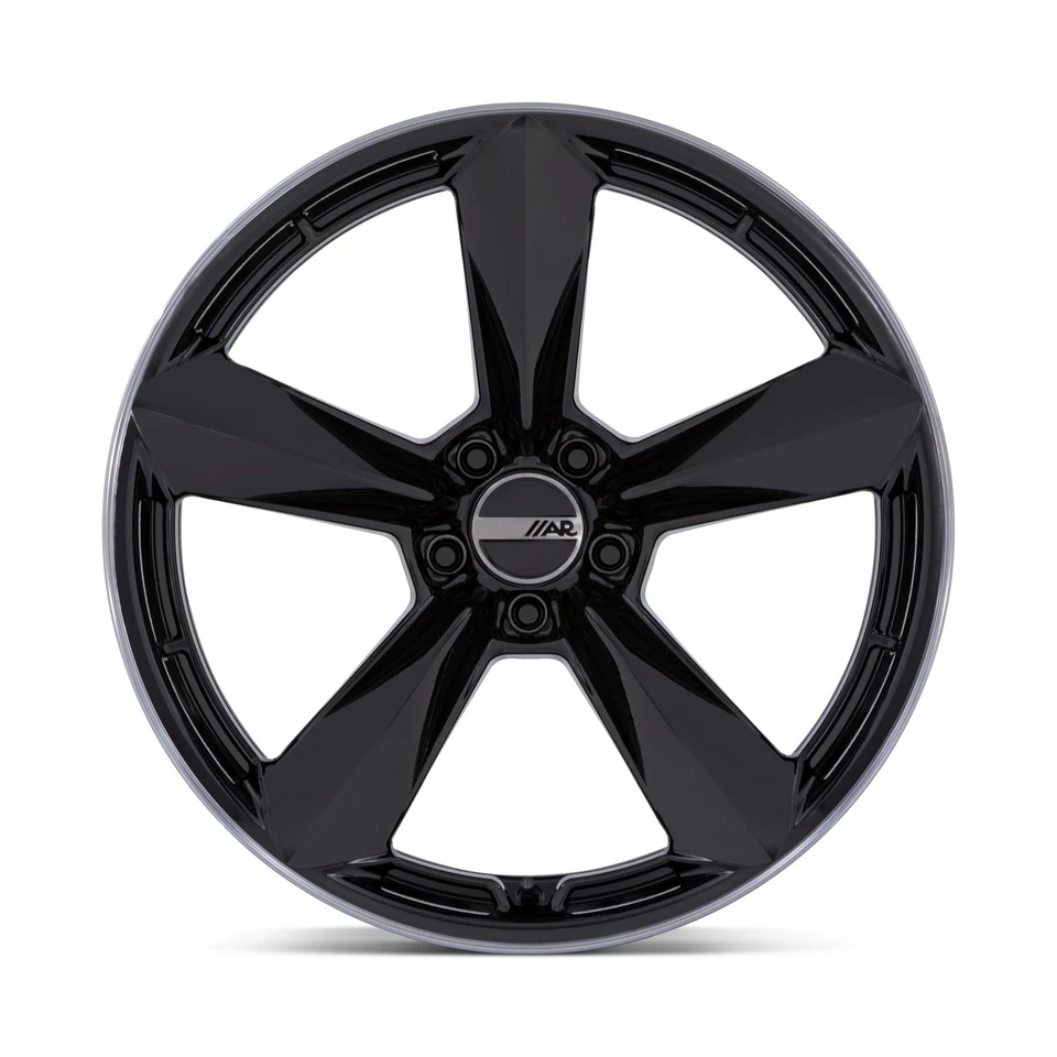 Juego 4 Ruedas 20" American Racing TTF 20x9.5 5x120 15mm Negro Brillante Doble Tinte Foto 3 de 4