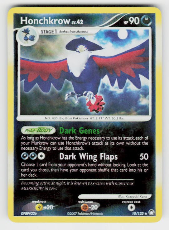 Mysterious Treasures #10/123 Honchkrow