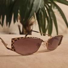 CAZAL EYEGLASSES LEOPARD CAT EYE