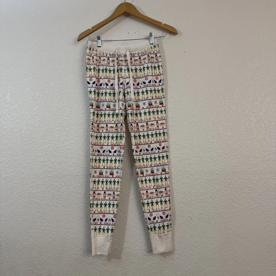 全新无标签 Hanna Andersson Warner Bros™ Elf 成人男女通用长款约翰裤棉质针织 — 第 2/4 张图片