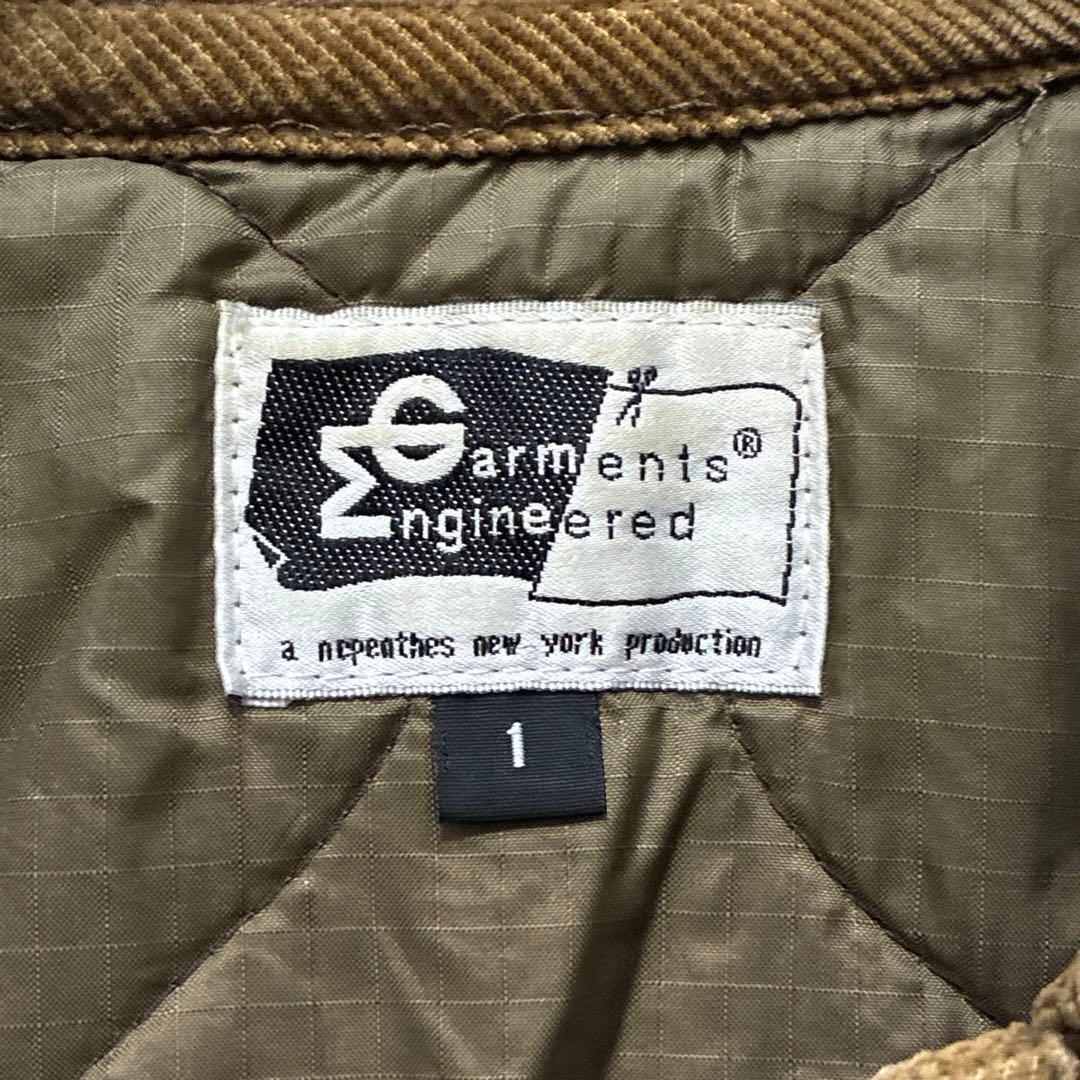 Engineered Garments Quilted Jacket Outer Khaki 1 - image 11