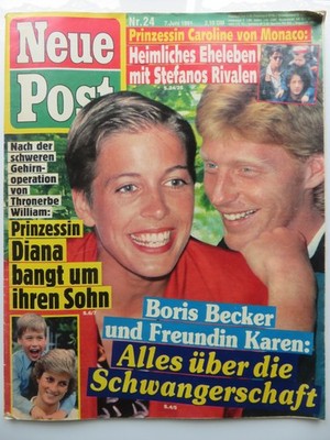 Neue Post 24/1991, Falco, Udo Lindenberg, Roy Black, Maria Schell, Dalila di Laz