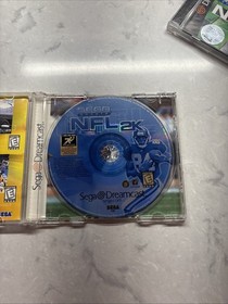 NFL 2K+ NFL 2K1 w/ Manuals Lot of 2 SEGA Dreamcast TESTED