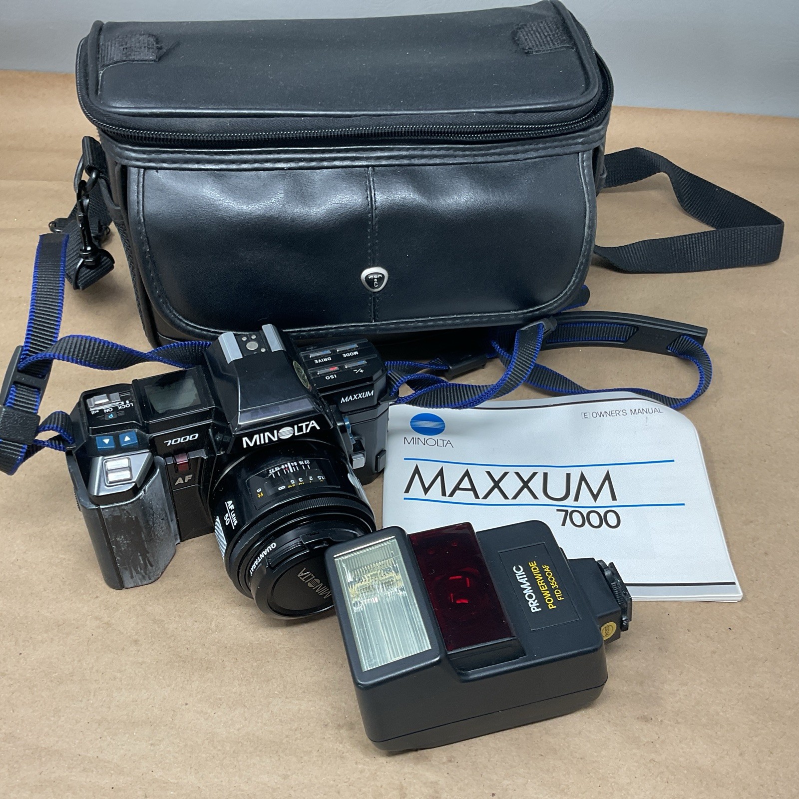 Vintage Minolta Maxxum 7000 35mm SLR Film Camera Body Only Untested Sold As Is
